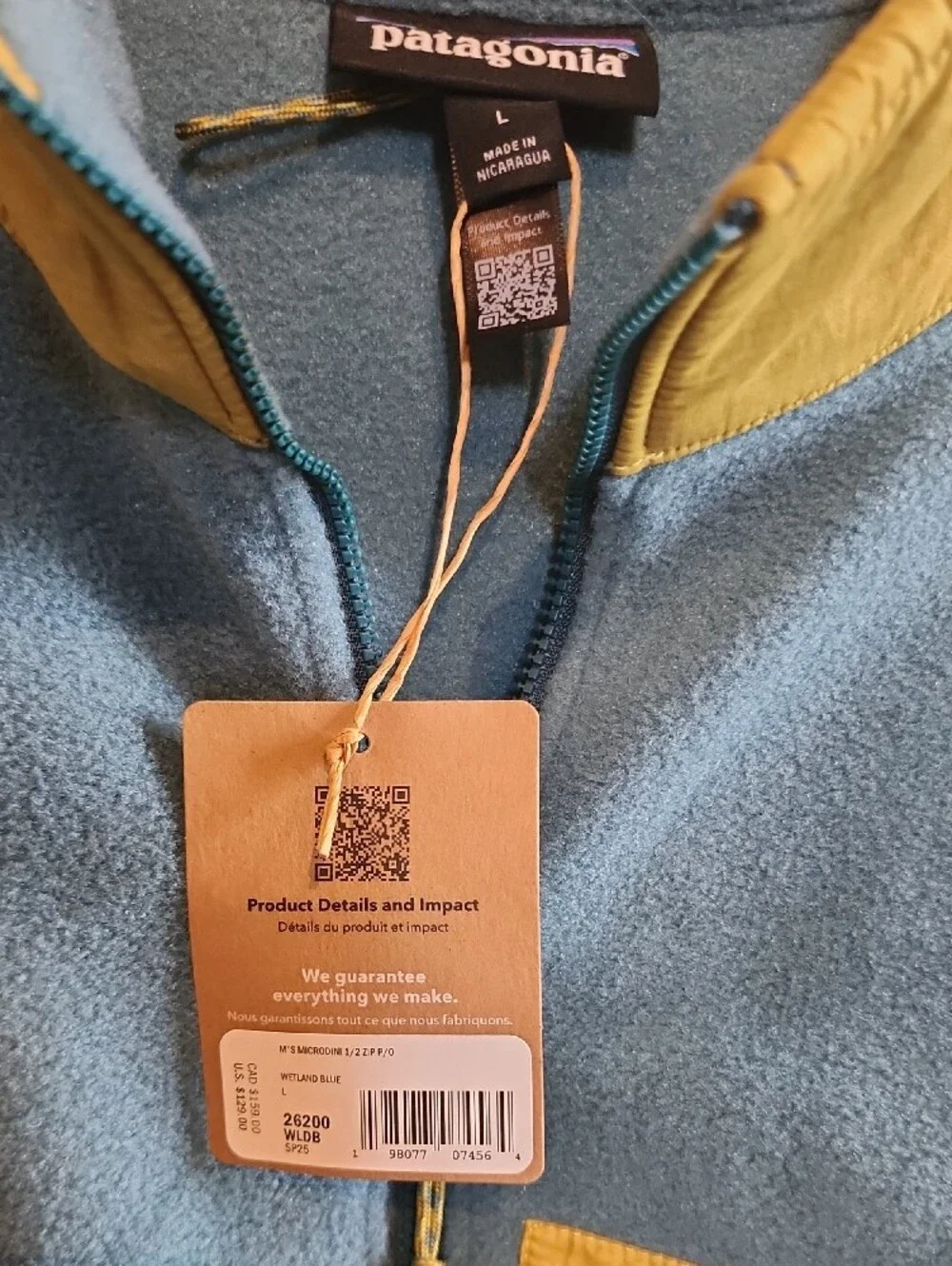 Patagonia Men’s Microdini 1/2 Zip Up Pullover